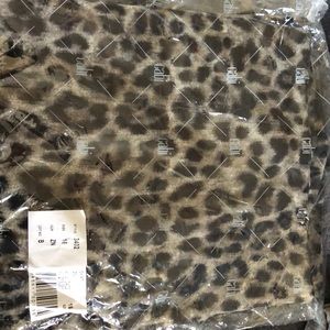 cabi leopard print skirt.  new.